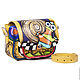 Satchel 'Ethno Lizard'. Classic Bag. Pelle Volare. Online shopping on My Livemaster.  Фото №2