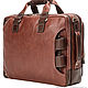 Order Men's backpack Ford (brown). Russian leather Guild. Livemaster. . Men\'s bag Фото №3