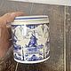 Винтаж: Delft Blue Керамическая банка "Мельницы". Кухонная утварь винтажная. Лавка любопытных вещиц Curiosa. Ярмарка Мастеров.  Фото №4