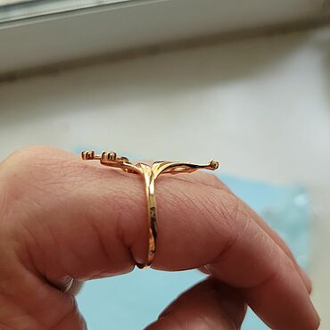 Украшения ручной работы. Ярмарка Мастеров - ручная работа Кольца: веер. Handmade.