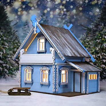 Купить Кукольный домик (76 см.) недорого в интернет-магазине slep-kostroma.ru
