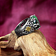 Кольцо "Shrivatsa". Кольца. BlackTree (InSilver). Интернет-магазин Ярмарка Мастеров.  Фото №2