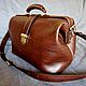 Саквояж - портфель «Vintage». Сумка через плечо. ALEX FLAIR • leather goods. Интернет-магазин Ярмарка Мастеров.  Фото №2