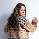 Свитер из пряжи кауни Овечки на прогулке. Свитеры. Татьяна Knitting Patterns ( tussyL). Ярмарка Мастеров.  Фото №6
