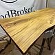 Стол-река из слэба карагача 200х90. Столы. WoodBroker. Интернет-магазин Ярмарка Мастеров.  Фото №2