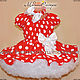 Baby dress 'Red white peas' Art.312. Childrens Dress. ModSister. Online shopping on My Livemaster.  Фото №2