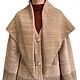 Pañuelo de mujer Pelusa de visón Y lana Merino beige. Kerchiefs. SIBERIA COOL (knitting & painting) (Siberia-Cool). Online shopping on My Livemaster.  Фото №2