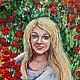  "Прогулка по маковому полю.". Картины. Yulia-luana-art. Ярмарка Мастеров.  Фото №4