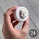 Mold No. №24 (form for making a face). Blanks for dolls and toys. homyakmarket (homyakmarket). Online shopping on My Livemaster.  Фото №2