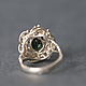 Кольцо с цаворитом 2,12 ct изумрудного цвета. Кольца. AMG. Ярмарка Мастеров.  Фото №6