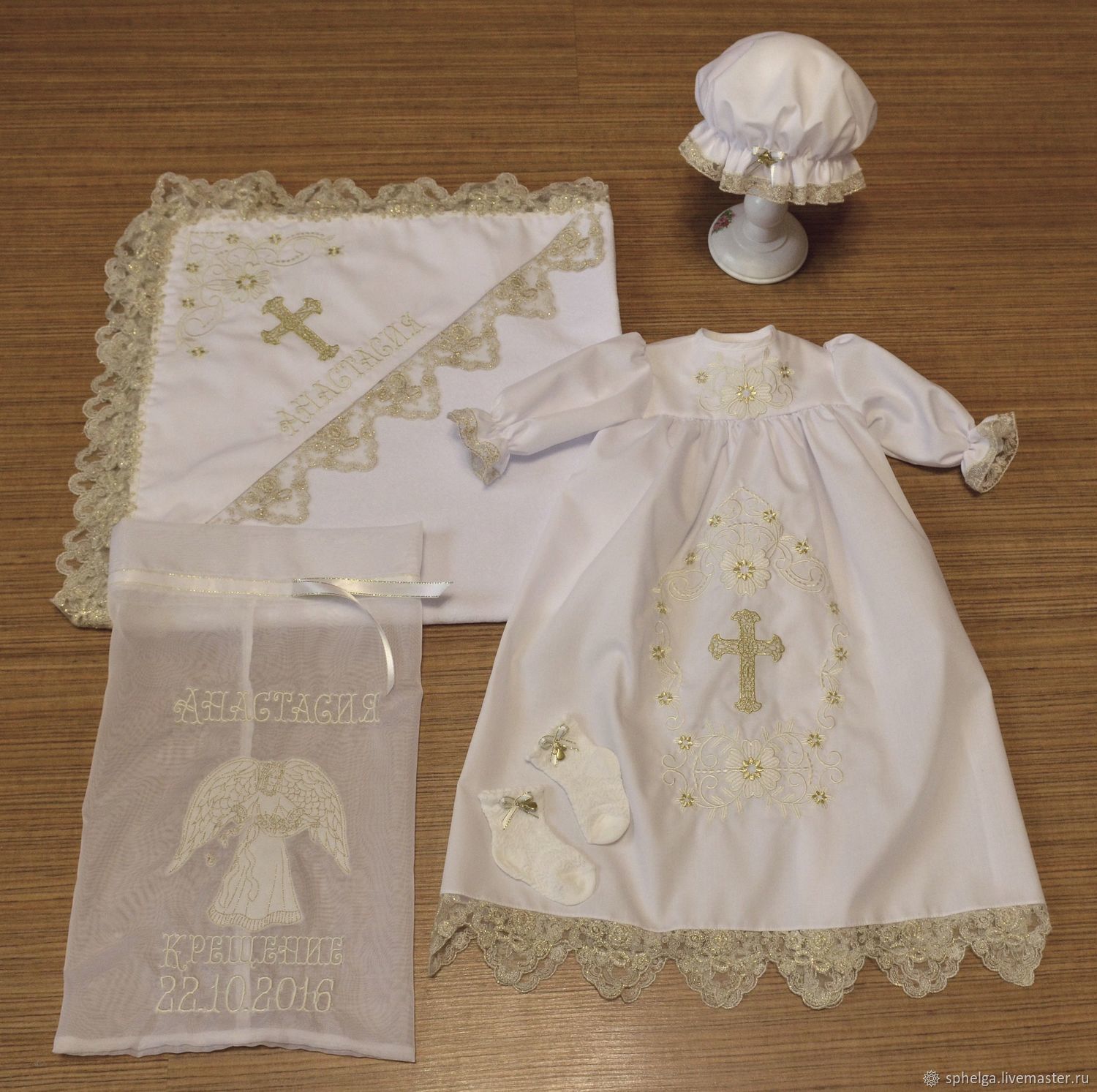 Наборы для крещения - купить одежду для крещения новорожденных в интернет-магазине BabyBay