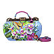 Bag with frame lock 'Flower mood', Valise, St. Petersburg,  Фото №1