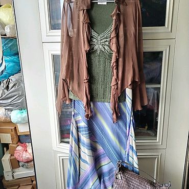 Винтаж ручной работы. Ярмарка Мастеров - ручная работа Винтаж: Топ.Vintage tricot! 44-46+.Биополе лотоса! UK!. Handmade.