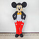 Mickey Mouse. Mascot. Props for animators. Work-shop Lillu. Online shopping on My Livemaster.  Фото №2