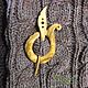 Wooden brooch shawl-pin. Fibula brooch. Woollywood_woodcarving. My Livemaster. Фото №4