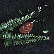 Фен-шуй и эзотерика handmade. Livemaster - original item Amulet of Strong defense (on the carnelian).. Handmade.