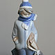 Винтаж: Зимняя прогулка Lladro Фарфоровая статуэтка 5220. Статуэтки винтажные. Kunst Galerie. Ярмарка Мастеров.  Фото №5