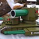 Танк из мультфильма. Гаджеты для дома. Катерина и Алексей (AKM17T). Интернет-магазин Ярмарка Мастеров.  Фото №2