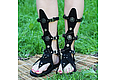 Gladiators of Rome black nappa leather UNISEX. Ankle boot. Katorina Rukodelnica HandMadeButik. My Livemaster. Фото №4