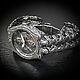 Заказать  "JUST BONES". Kmaxjeweller. Ярмарка Мастеров. . Часы наручные Фото №3