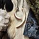 Амулет резец клык бобра бобер. Ритуальная атрибутика. BEARSHA• обереги с душой для души. Ярмарка Мастеров.  Фото №7