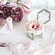 Royal Lily. Стеклянная шкатулка для обручальных колец. Шкатулки для колец. Glasstoneberry. Ярмарка Мастеров.  Фото №6