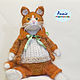 Knitted Kitten, stuffed toy. Stuffed Toys. AnnieIKnitToys. Online shopping on My Livemaster.  Фото №2