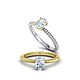 Заказать Помолвочное кольцо из золота 585 пробы с бриллиантами. BUGAKOV jewelry. Ярмарка Мастеров. . Кольцо помолвочное Фото №3