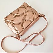 Сумки и аксессуары handmade. Livemaster - original item Cross-body bag, women`s bag, pink bag (111). Handmade.