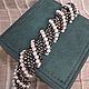 Заказать Браслет женский из бусин и бисера. плетенный. GMjewelry. Ярмарка Мастеров. . Браслет из бусин Фото №3