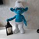 Смурфик Знайка / Smurf, Мягкие игрушки, Тюмень,  Фото №1