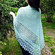 Rock Island Green Lace Shawl. Ready To Ship. Knitted Shawl. Shawls. Lace Shawl by Olga. My Livemaster. Фото №6