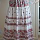 Long linen summer skirt boho sorceress. Skirts. Kupava - ethno/boho. Online shopping on My Livemaster.  Фото №2