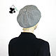 Stylish women's cap octyklinka. Several colors. # №3. Caps1. Mishan (mishan). My Livemaster. Фото №5