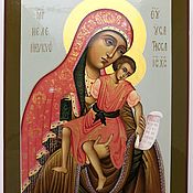 Картины и панно handmade. Livemaster - original item The Icon Of The Virgin Of Kykkos, The Most Merciful. Handmade.