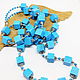 Long beads Turquoise cube 108 cm. Necklace. Selberiya shop. Online shopping on My Livemaster.  Фото №2