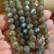 Материалы для творчества handmade. Livemaster - original item Labradorite 8.2-8.5 mm beads, Madagascar (LB100). pcs. Handmade.