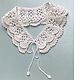 Заказать  Белый вязаный крючком воротничок. В наличии и под заказ. CrochetCollars. Ярмарка Мастеров. . Воротнички Фото №3