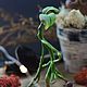 Фигурка из полимерной глины Лечурка Bowtruckle. Мини фигурки и статуэтки. Кира Горбова. Ярмарка Мастеров.  Фото №4