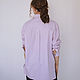 Рубашка женская "Нарядная" из итальянского хлопка размер 44. Рубашки. Одежда на заказ ParmaFabric. Ярмарка Мастеров.  Фото №5