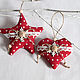 Order Set of 2 Christmas toys COZY HOLIDAY.Textile pendants. Boutique  OCEANOFLOVE (oceanoflove). Livemaster. . Christmas decorations Фото №3