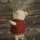  валяный мышонок с кактусом. Войлочная игрушка. The Pumpkin Mouse (Ксения). Ярмарка Мастеров.  Фото №4