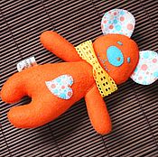 Куклы и игрушки handmade. Livemaster - original item Soft toy bear from felt, felted bear with heart. Handmade.