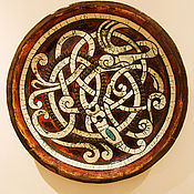 Ваза керамическая "Кельтский орнамент"