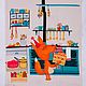 Set 'Creamy FOX' of 3 pieces of matting towels. Towels. Knitted cozy. My Livemaster. Фото №4