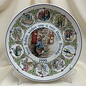 Винтаж: Набор посуды КРЕСТИНЫ «Bunnykins» от Royal Doulton, Англия