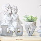 Order The word LOVE made of concrete letters, the word love in the Loft, Minimal. Decor concrete Azov Garden. Livemaster. . Words Фото №3