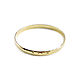 Solid gold bracelet, textured bracelet, beautiful bracelet. Hard bracelet. Irina Moro. My Livemaster. Фото №4