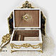 A box with a portrait A pearl necklace. Box. galichkina. My Livemaster. Фото №6