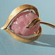 Vintage Kramer pink leaf brooch. Vintage brooches. vintage (nelli-dejavu). Online shopping on My Livemaster.  Фото №2